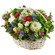 basket of chrysanthemums and roses. Phillippines