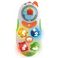 Toy phone for children. Toy phone is an ideal means for a toddler to learn his or her first words and numbers. Not only that but it also produces various sounds and shows pictures of funny animals when you press different buttons, and plays music. So toy phone is both educational and entertaining gift for a toddler.