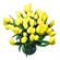 Yellow Tulips. Tulips are delicated and refined flowers that symbolize spring and romance. They are ususally available since February till April. At other times during the year their stock may be limited.. Russia