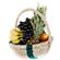 Tropical basket. A delicious basket of fresh tropical fruits, to make recipient happy.